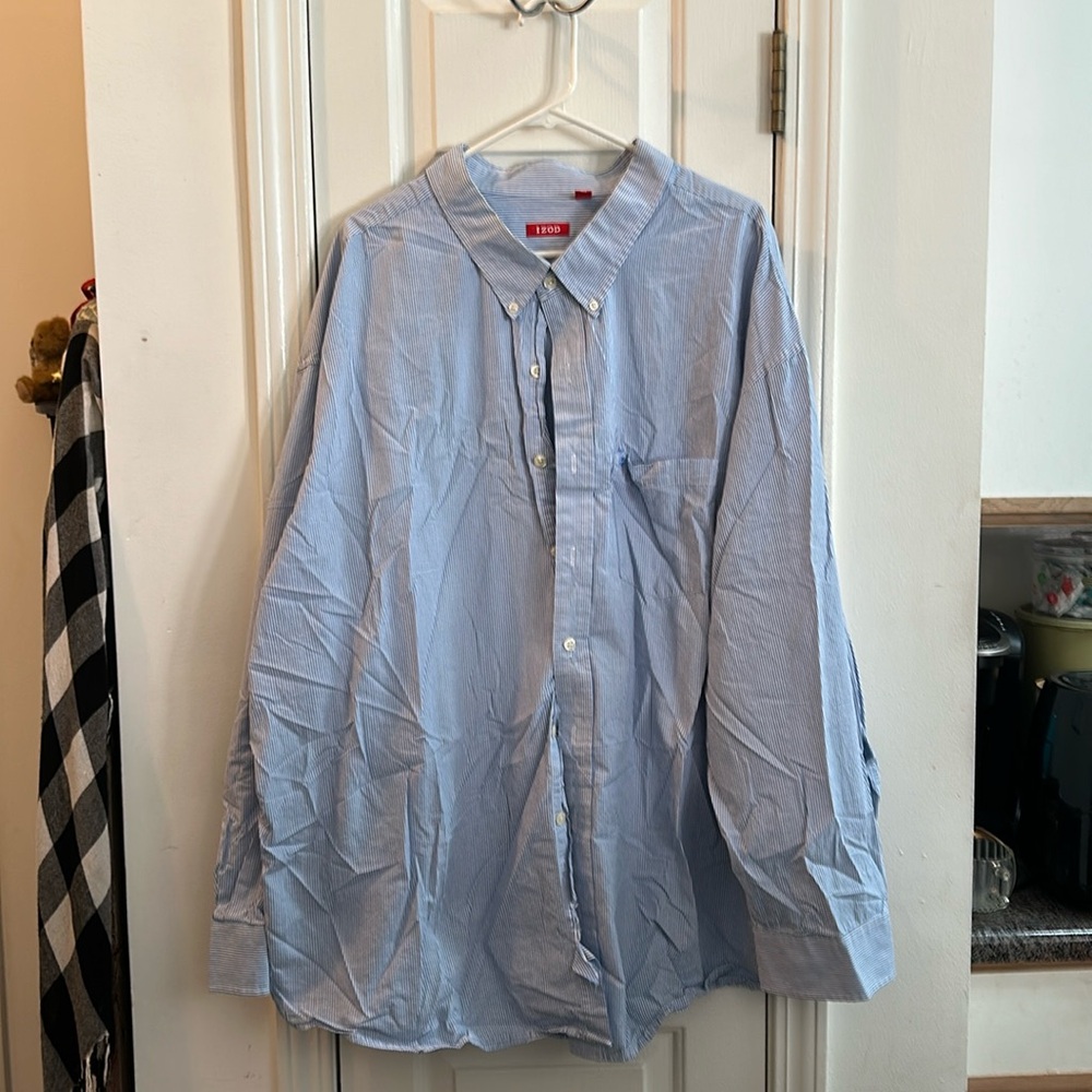 Izod 5xl long sleeve button down